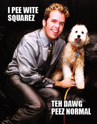 Illustration for article titled Celebs And Their Dogs, LOL Style